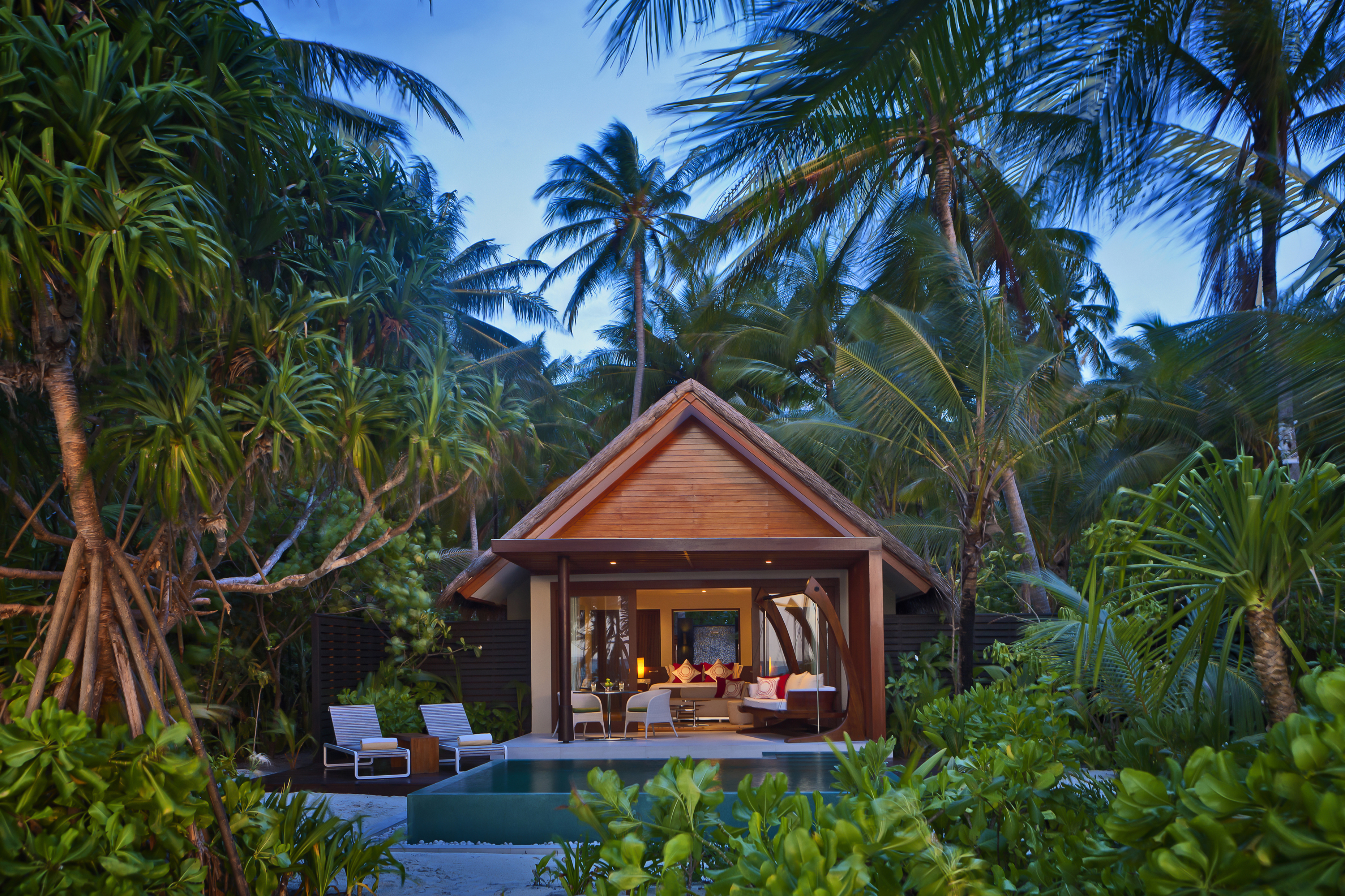 Beach Pool Villa · night